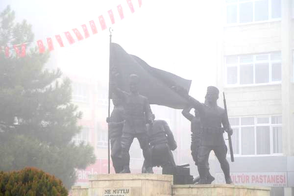 Burdur’da Yoğun Sis
