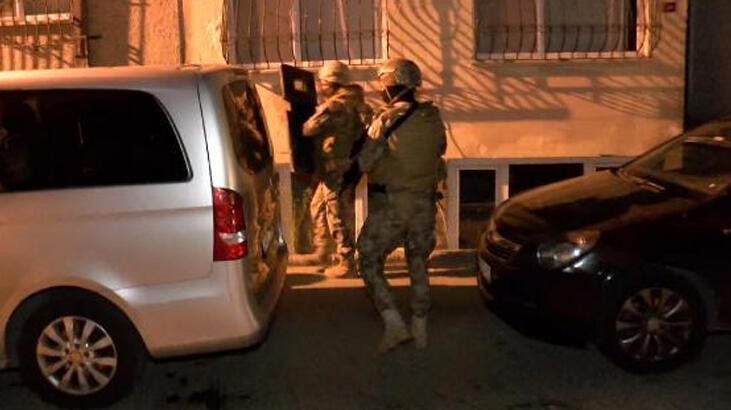 İstanbul’da uyuşturucu satıcılarına operasyon