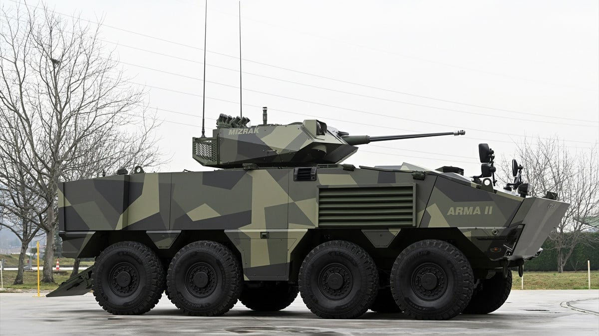 Arma II 8×8 seri üretime hazır