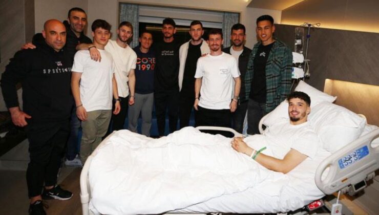 Ameliyat olmuştu! Fenerbahçeli futbolculardan Altay’a sürpriz ziyaret