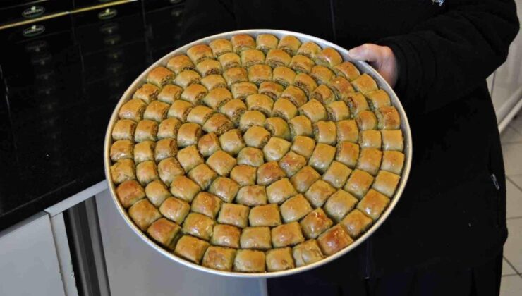 Bayramlık baklava siparişleri başladı