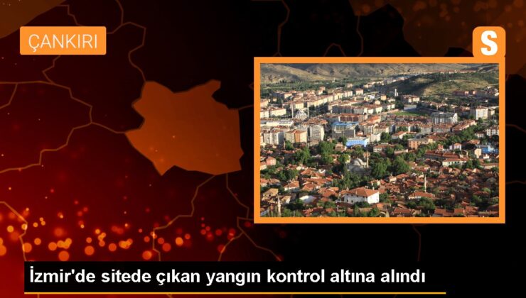 İzmir Narlıdere’deki Yangın Denetim Altına Alındı