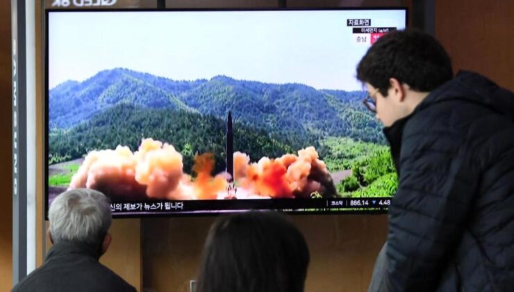 Kuzey Kore’nin füze tatbikatı Japonya’da alarma neden oldu