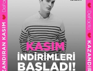 DeFacto’da Black Friday İndirimleri Başladı