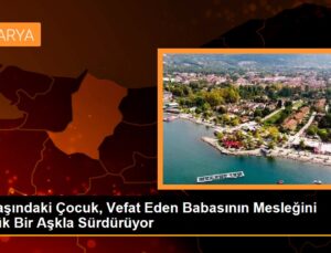 12 Yaşındaki Çocuk, Vefat Eden Babasının Mesleğini Büyük Bir Aşkla Sürdürüyor