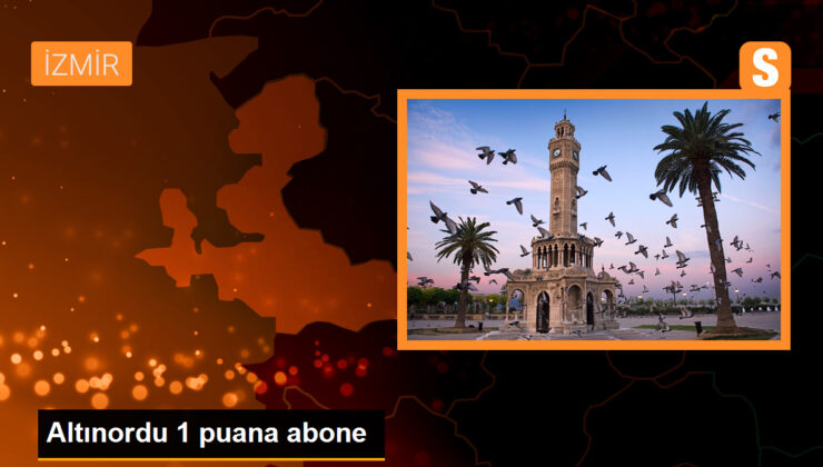 Altınordu, Yeni Mersin İdmanyurdu ile berabere kaldı