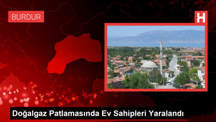 Doğalgaz Patlamasında Konut Sahipleri Yaralandı