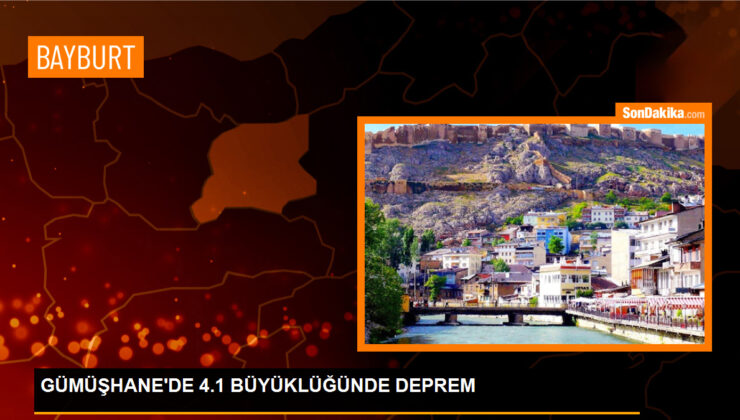 Gümüşhane’nin Kelkit ilçesinde 4.1 büyüklüğünde zelzele