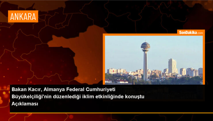 Sanayi ve Teknoloji Bakanı Mehmet Fatih Kacır, yeşil dönüşüme odaklandıklarını söyledi