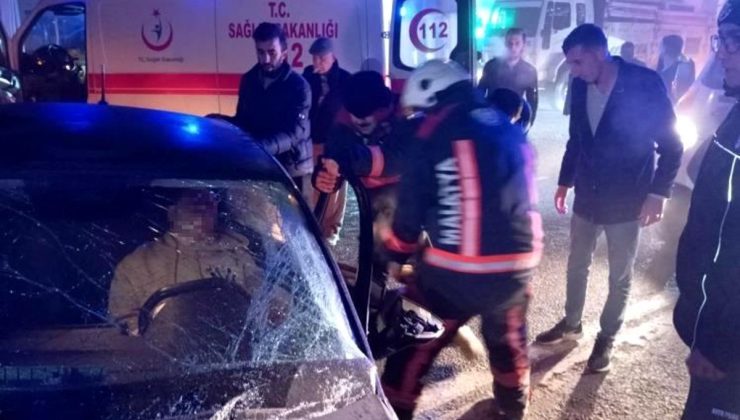 Malatya’da 2 araba çarpıştı: 1 meyyit, 5 yaralı