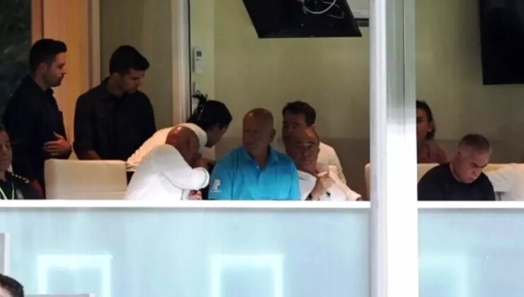 Fatih Terim, Bodrum FK-Konyaspor maçını tribünden takip etti