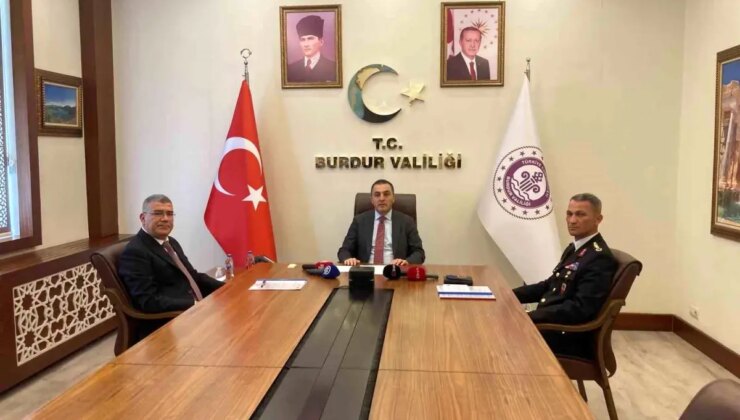 Burdur’da Ağustos Ayı Güvenlik Toplantısı: Trafik Kazalarında Yüzde 83 Düşüş
