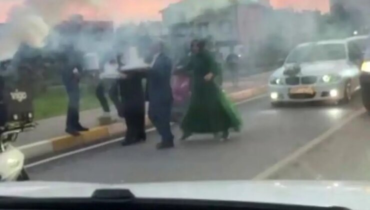 Düğün Konvoyuna Ceza!