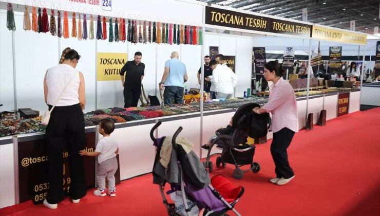 3. Tesbih ve Doğal Taşlar Fuarı Devam Ediyor