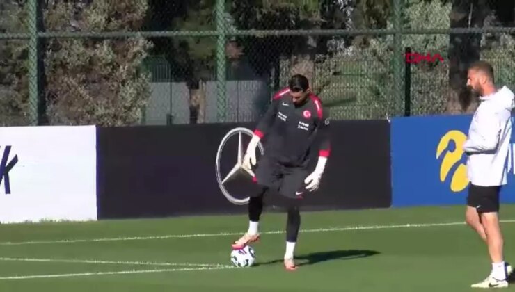 A Ulusal Grup Karadağ Maçına Hazırlanıyor