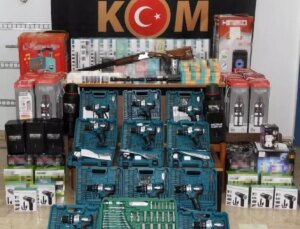 Burdur’da Kaçak Materyal Operasyonu: 213 Modül Eşya Ele Geçirildi