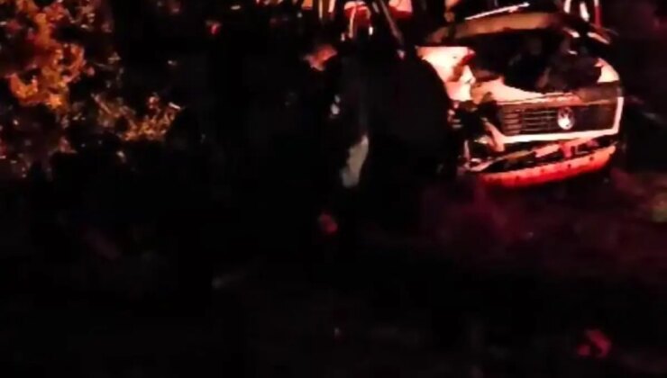 Burdur’da Güneş Paneli Emekçilerini Taşıyan Servis Aracı Kaza Yaptı