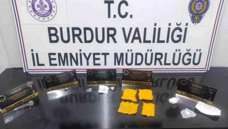 Burdur’da Uyuşturucu Operasyonu: 2 Tutuklama
