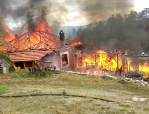 Burdur’da Yangın: 75 Yaşındaki Adam Yaralandı, Mesken Kullanılamaz Hale Geldi