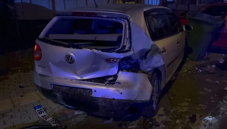 Bursa’da Alkol Tesiriyle Kaza: Şoför Kaçtı