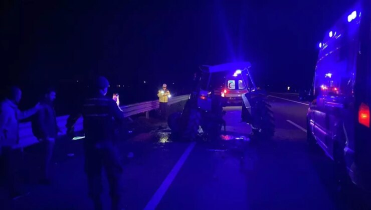 Adana’da Feci Kaza: Traktör İkiye Ayrıldı