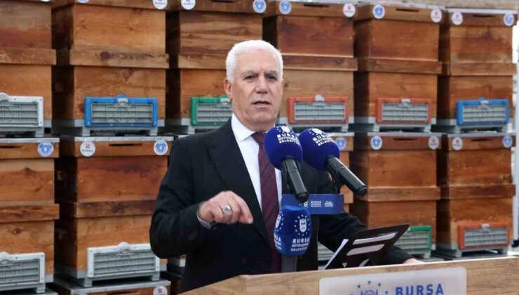 Büyükşehir’den arıcılara kovan takviyesi