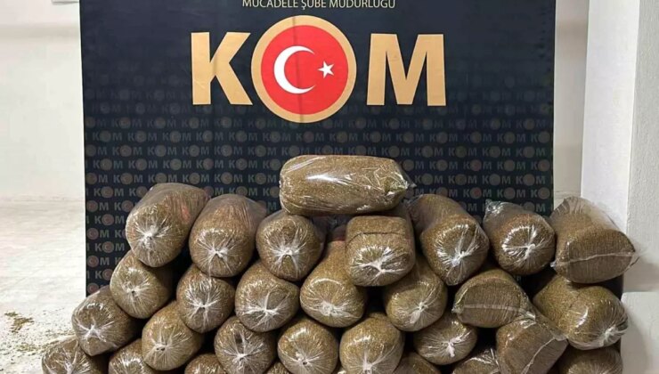 Kırşehir’de 200 Kilogram Kaçak Tütün Ele Geçirildi