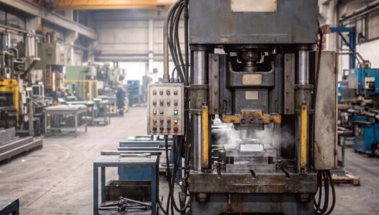 Kütahya’da Fabrika Emekçisi Pres Makinesine Sıkıştı