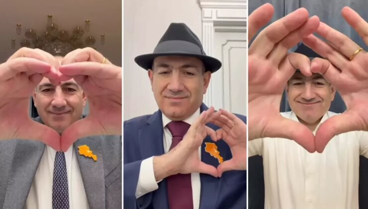 Paşinyan’dan kalpli günaydın videoları: Ülke lideri değil sanki fenomen