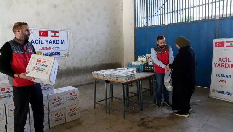 Sadakataşı Derneği Lübnan’da Yardımda Bulundu