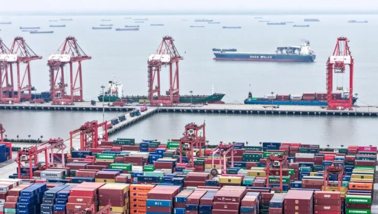 Taicang Limanı’nda Rekor Kargo Süreci