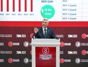 Bakan Bolat Çimento, Cam, Seramik ve Toprak Ürünleri İhracatçıları Birliği Ödül Töreni’nde konuştu Açıklaması