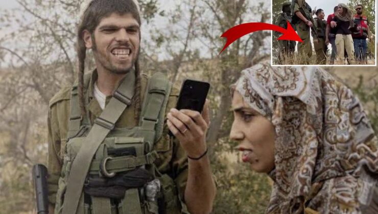 İsrailli Yerleşimcinin Alaycı Hali