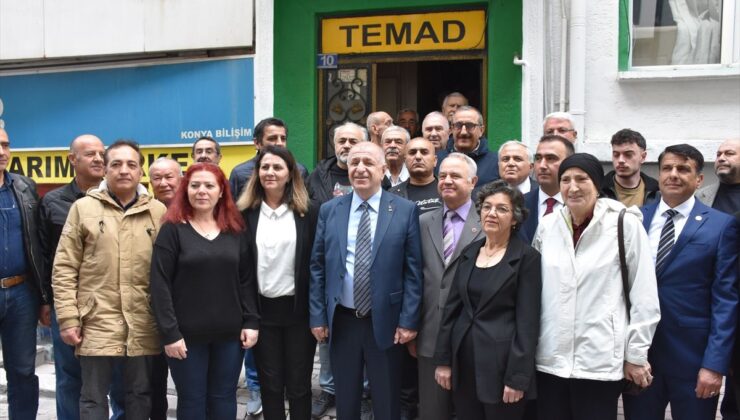 Ümit Özdağ Konya’da Ziyaretlerde Bulundu