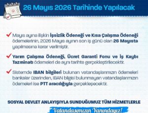 İşsizlik ve Kısa Çalışma Ödeneği Bayramda