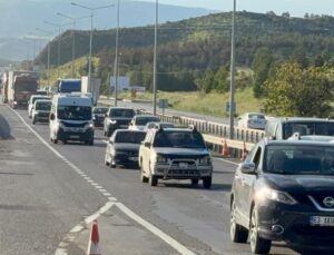Kırıkkale’de Kurban Bayramı Trafik Yoğunluğu