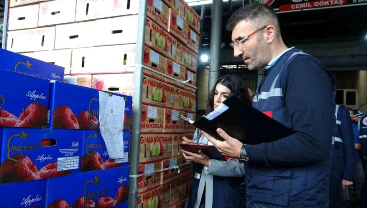 Mersin’de fahiş fiyata karşı hal kontrolleri sürüyor