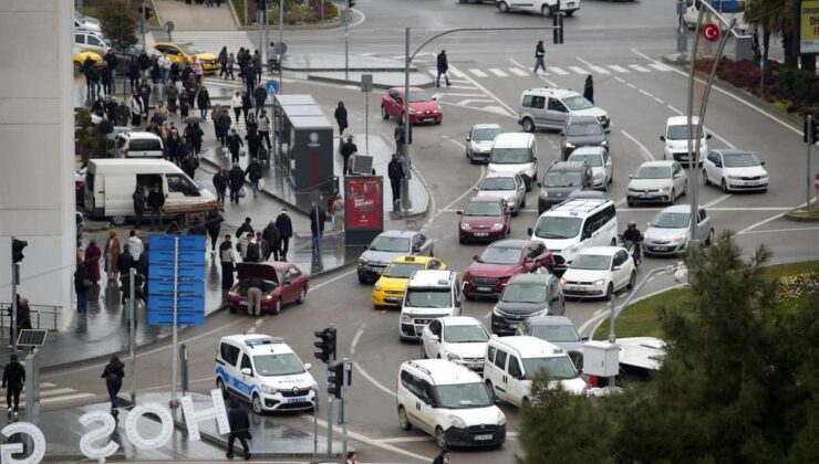 Samsun’da Motorlu Taşıt Sayısı Artışta