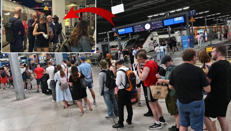 Almanya’da Tren Seferleri Durduruldu