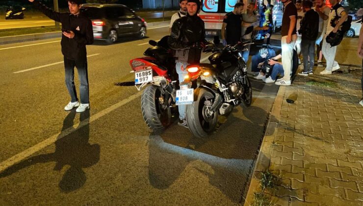 İnegöl’de Motosiklet Kazası: 3 Yaralı