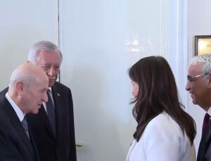 DEM Parti’den MHP lideri Devlet Bahçeli’ye ziyaret