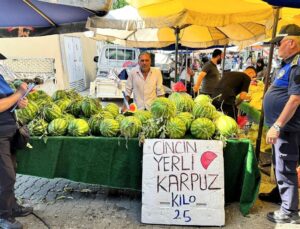 Efeler’deki pazarlarda etiket ve fiyat kontrolü yapıldı