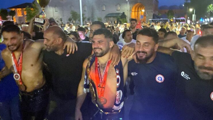 Erkan Taş Kırkpınar’da Coşkuyla Karşılandı